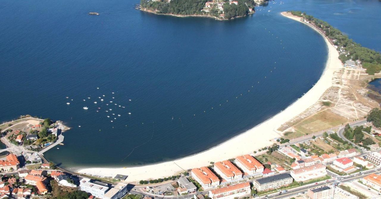 Casita Independiente Y Tres Apartamentos Con Piscina Ladeira Playa Baiona Exterior foto