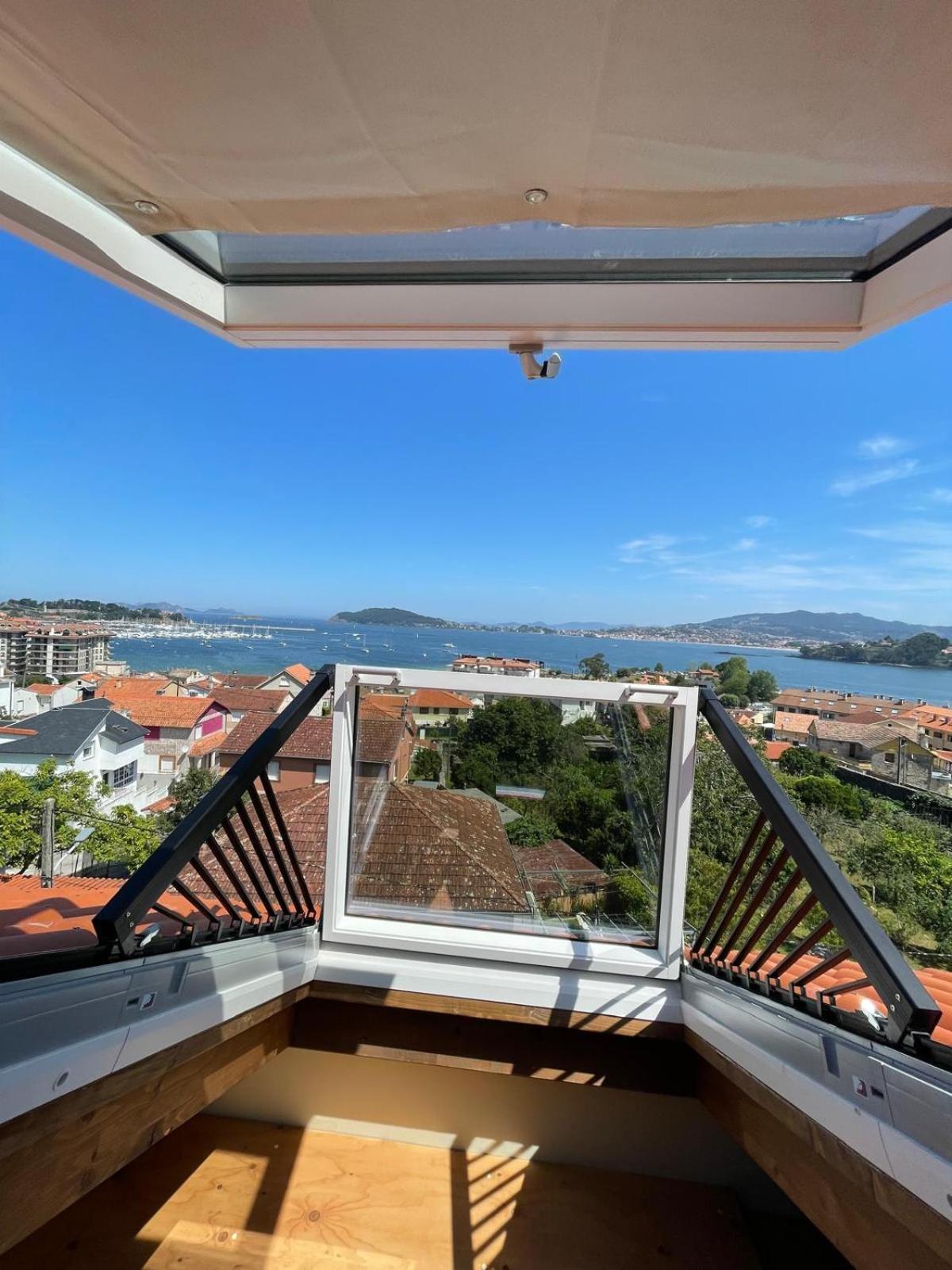 Casita Independiente Y Tres Apartamentos Con Piscina Ladeira Playa Baiona Exterior foto