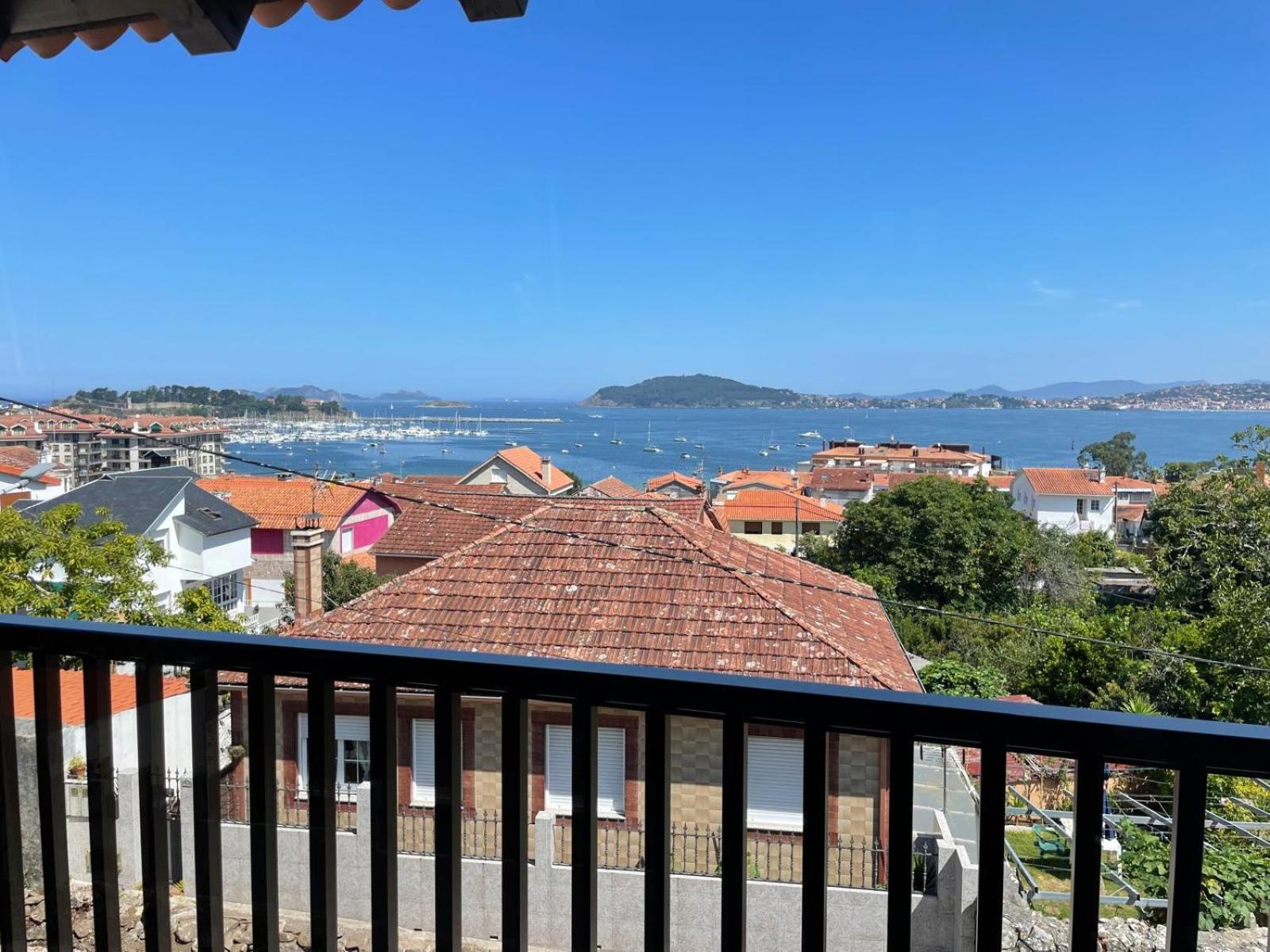 Casita Independiente Y Tres Apartamentos Con Piscina Ladeira Playa Baiona Exterior foto