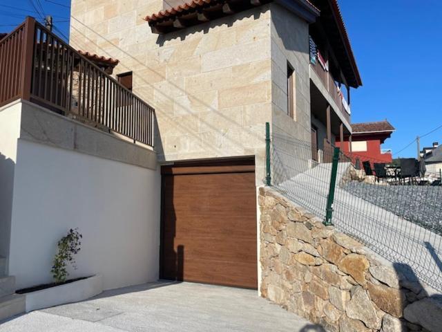 Casita Independiente Y Tres Apartamentos Con Piscina Ladeira Playa Baiona Exterior foto